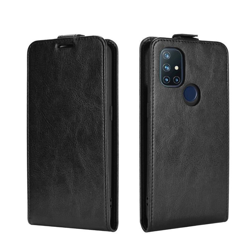 Flip Cover OnePlus Nord N10 Læder Cover Lodret Flap Lædereffekt