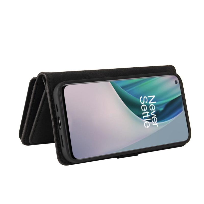 Flip Cover OnePlus Nord N10 Multifunktions 10 Kortholder