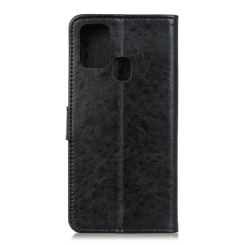 Flip Cover OnePlus Nord N10 Tekstureret Kunstlæder