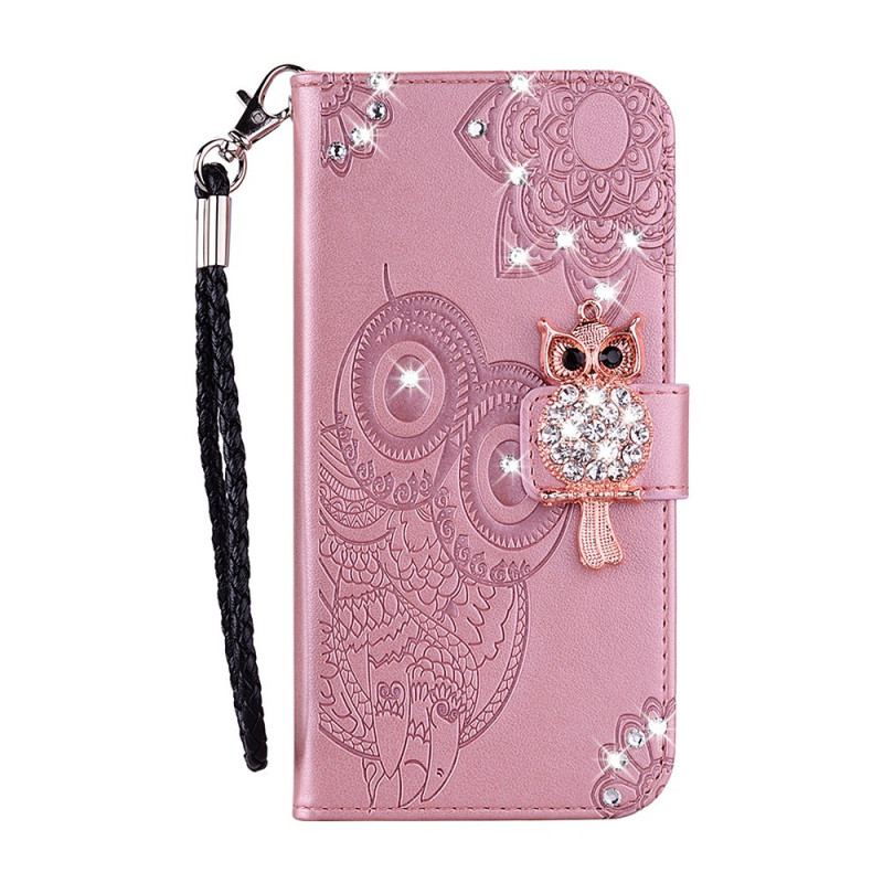 Flip Cover OnePlus Nord N10 Ugle Mandala Og Charm