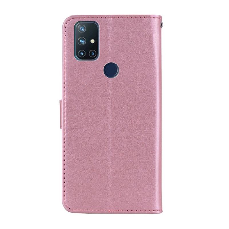 Flip Cover OnePlus Nord N10 Ugle Mandala Og Charm