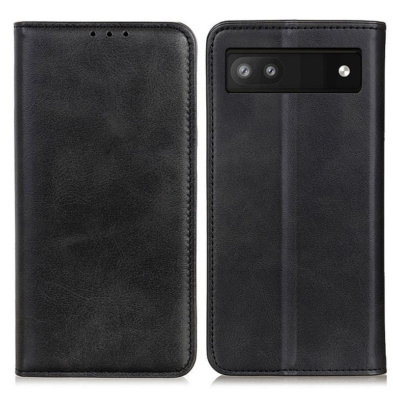 Cover Google Pixel 6A Flip Cover Split Læder