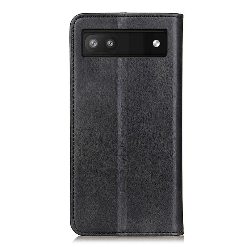 Cover Google Pixel 6A Flip Cover Split Læder