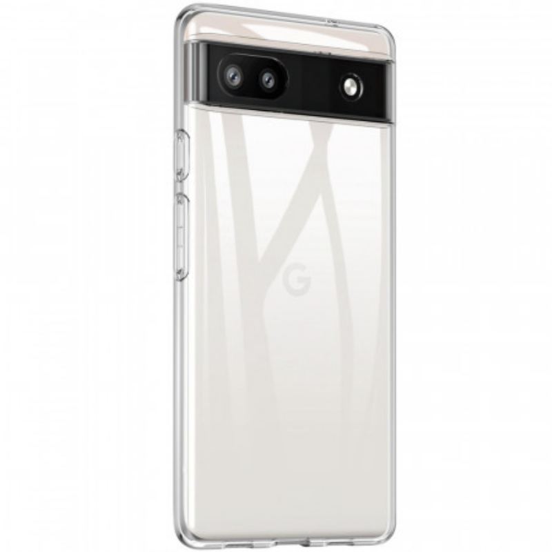 Cover Google Pixel 6A Gennemsigtig Fleksibel Silikone