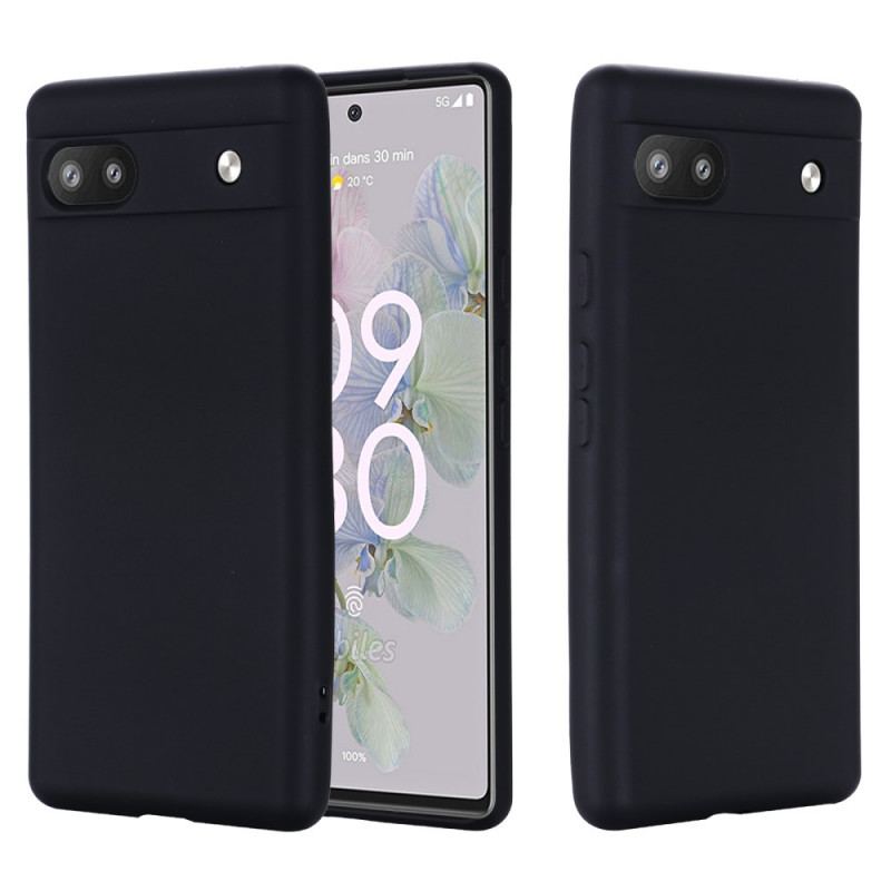 Cover Google Pixel 6A Med Snor Strappy Flydende Silikone