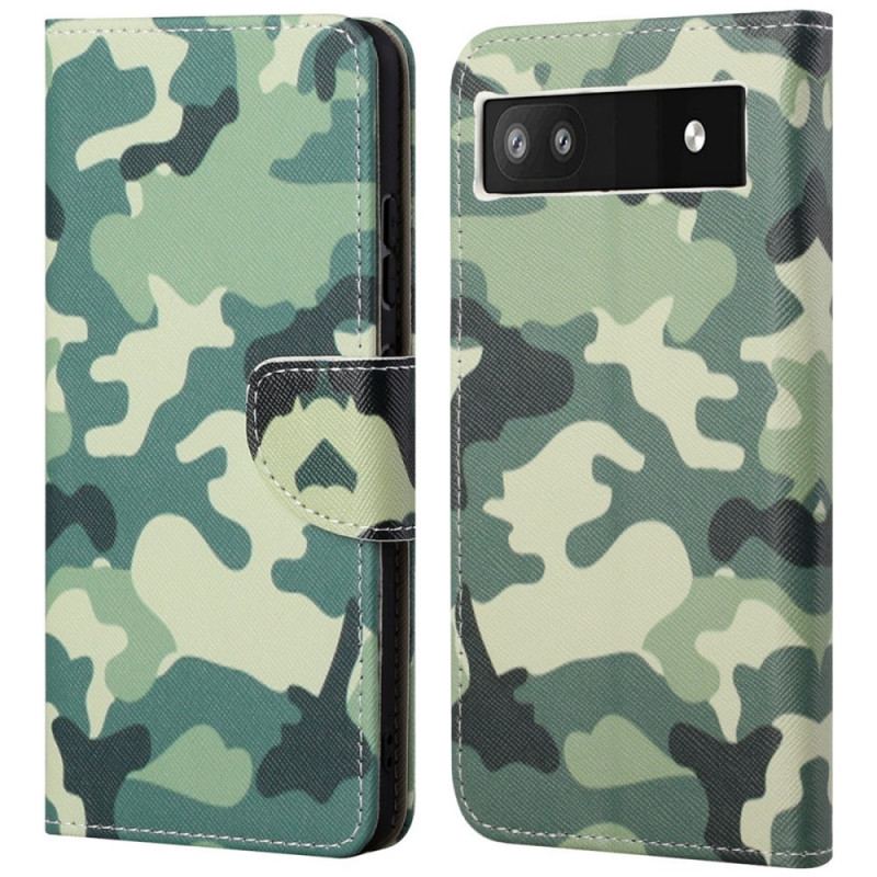 Flip Cover Google Pixel 6A Camouflage