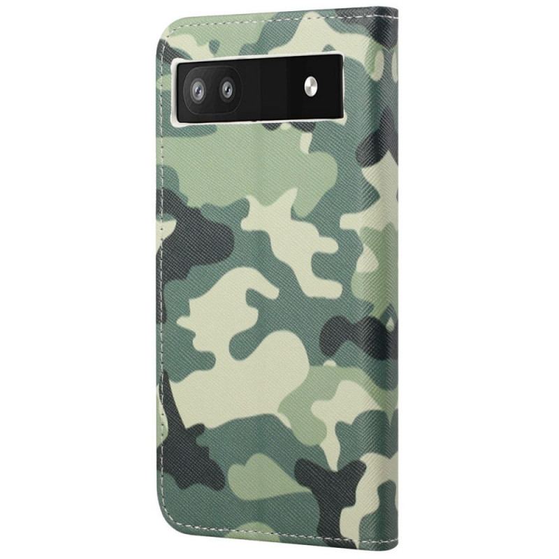 Flip Cover Google Pixel 6A Camouflage