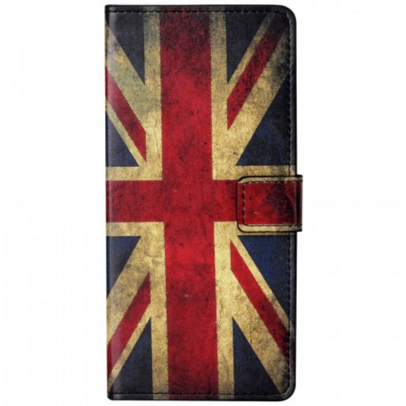 Flip Cover Google Pixel 6A Engelsk Flag