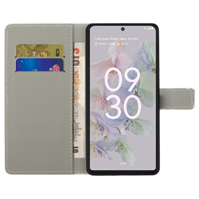 Flip Cover Google Pixel 6A Engelsk Flag