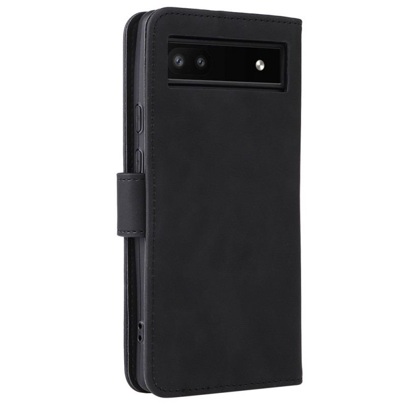 Flip Cover Google Pixel 6A Med Snor Strappy Skin-touch