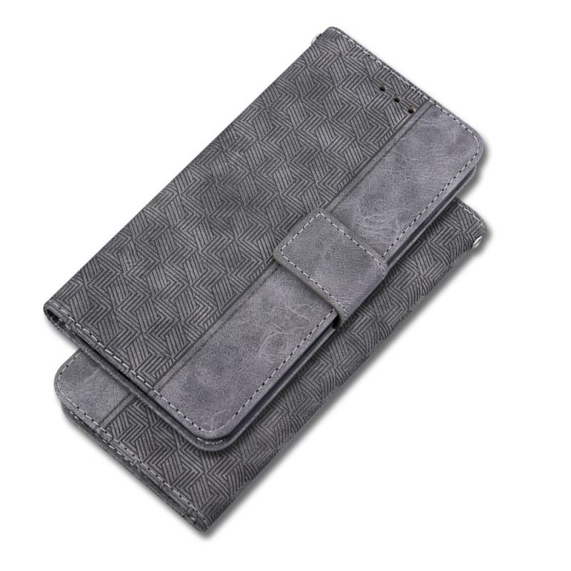 Flip Cover Google Pixel 6A Med Snor Vævet Strop-serie