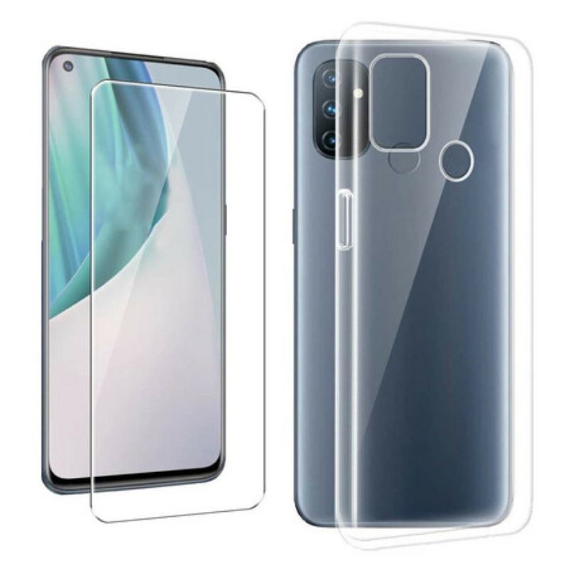 Cover OnePlus Nord N100 Combo Og Hærdet Glasskærm