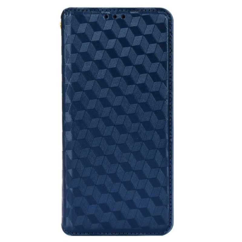 Cover OnePlus Nord N100 Flip Cover 3d Diamant Læder Effekt