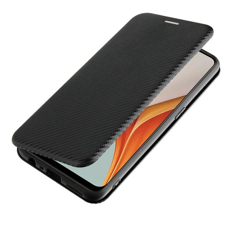 Cover OnePlus Nord N100 Flip Cover Kulfiber