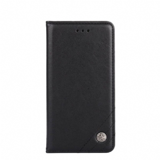 Cover OnePlus Nord N100 Flip Cover Stil Lædernitte