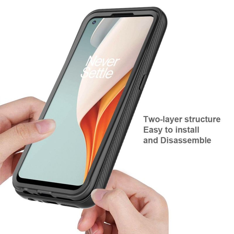 Cover OnePlus Nord N100 Kofanger Med Klar Hybridkanter