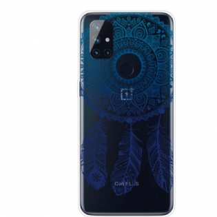 Cover OnePlus Nord N100 Mandala Med Enkelt Blomst