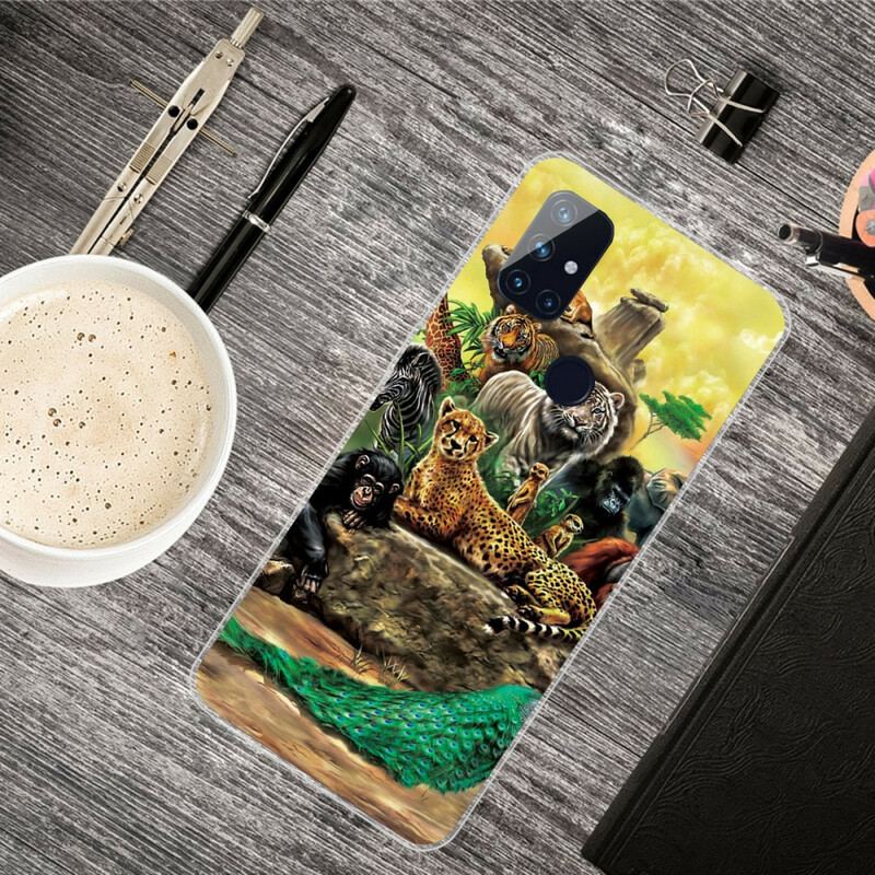 Cover OnePlus Nord N100 Safari Dyr