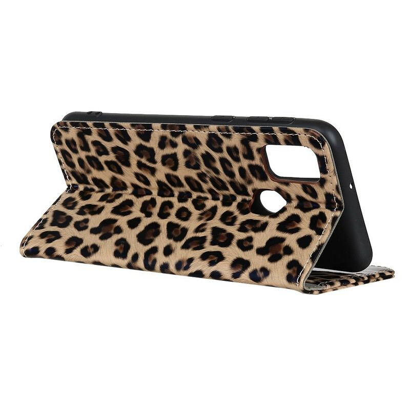 Flip Cover OnePlus Nord N100 Leopard