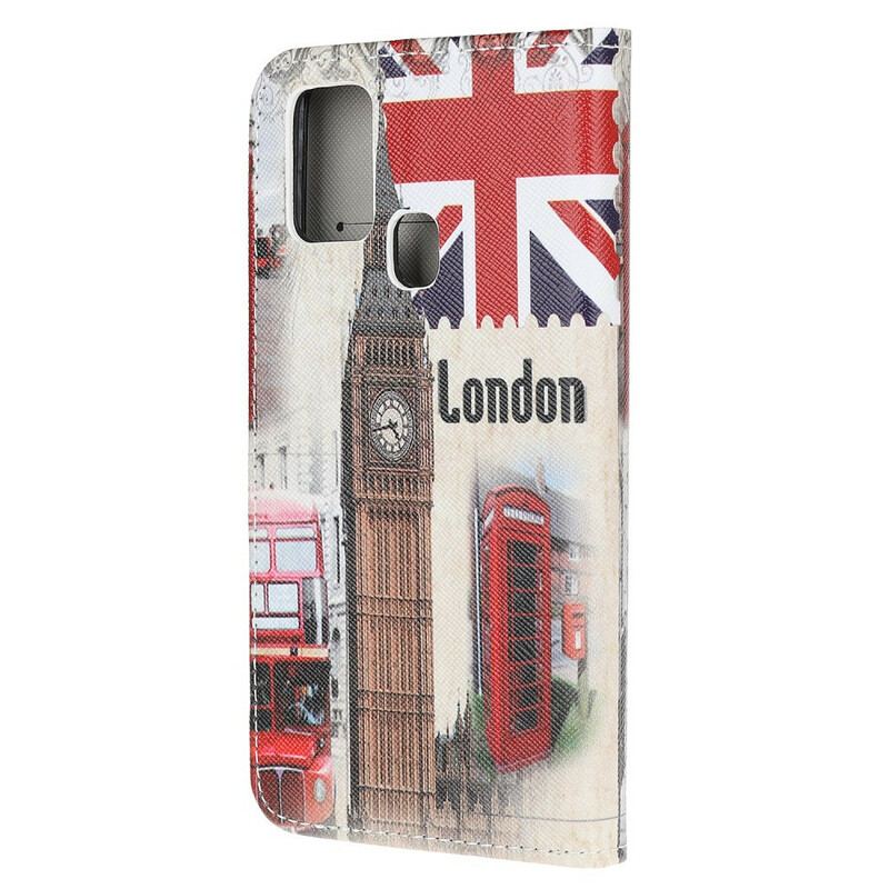 Flip Cover OnePlus Nord N100 London Liv