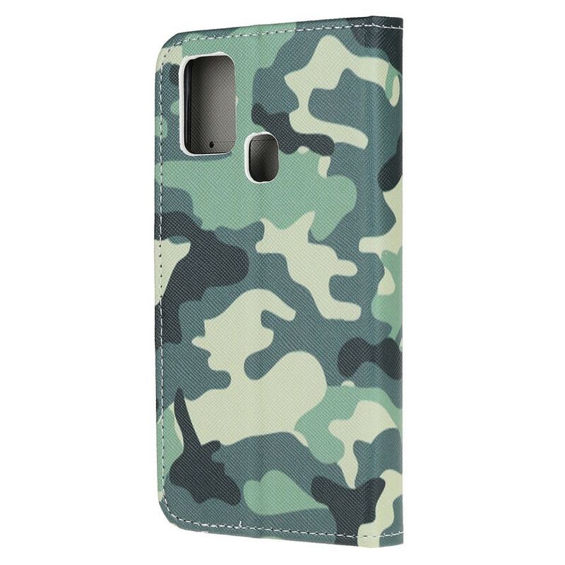 Flip Cover OnePlus Nord N100 Militær Camouflage