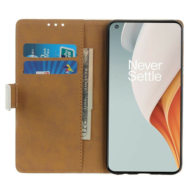 Flip Cover OnePlus Nord N100 Rejsende Kat