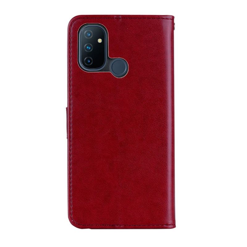 Flip Cover OnePlus Nord N100 Ugle Mandala Og Charm