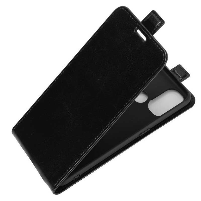 Læder Cover OnePlus Nord N100 Flip Cover Lodret Flap Lædereffekt