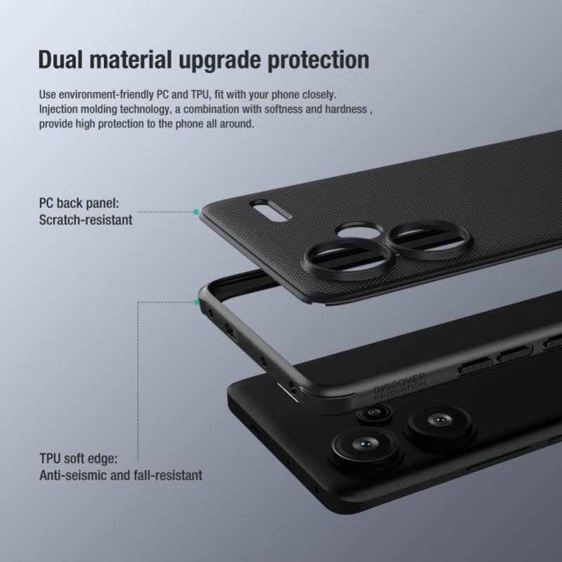 Cover Til Xiaomi Redmi Note 13 Pro Plus 5g Frostet Nillkin