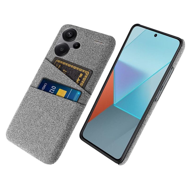 Cover Til Xiaomi Redmi Note 13 Pro Plus 5g Stofkortholder