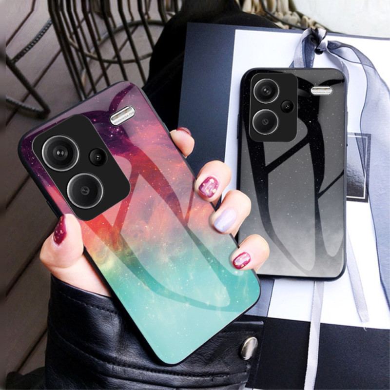 Cover Xiaomi Redmi Note 13 Pro Plus 5g Hærdet Glas Spredte Stjerner