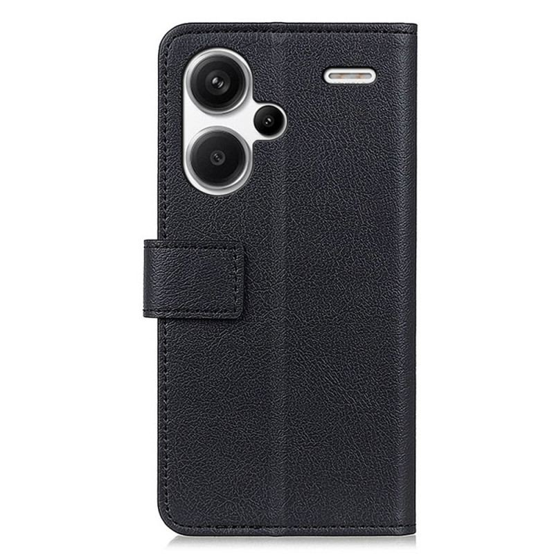 Flip Cover Til Xiaomi Redmi Note 13 Pro Plus 5g Klassisk