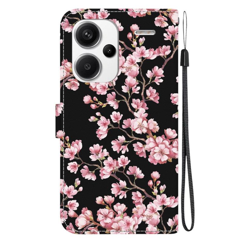 Flip Cover Xiaomi Redmi Note 13 Pro Plus 5g Plum Blossoms Tegnebog