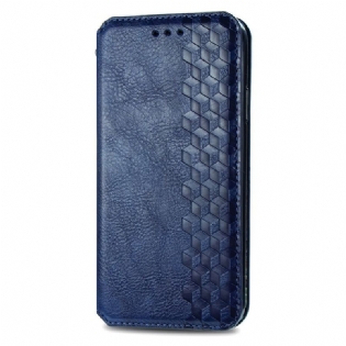 Flip Cover Xiaomi Redmi Note 13 Pro Plus 5g Vintage Diamantmønster