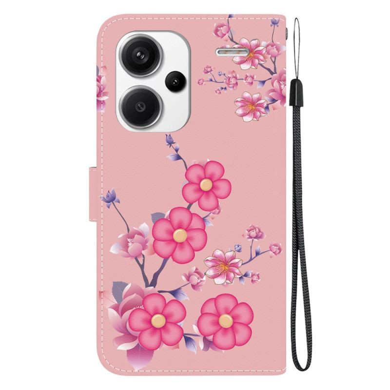 Læder Cover Xiaomi Redmi Note 13 Pro Plus 5g Sakura Rem