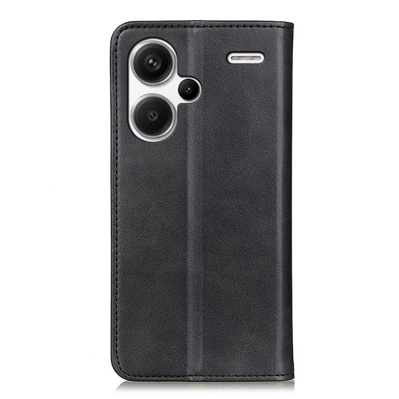 Læder Cover Xiaomi Redmi Note 13 Pro Plus 5g Splitlæder