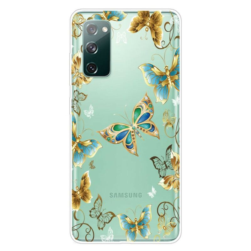 Cover Samsung Galaxy S20 FE Design Sommerfugle