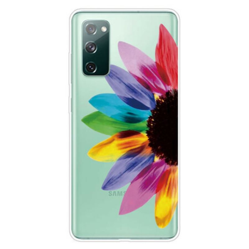 Cover Samsung Galaxy S20 FE Farverig Blomst