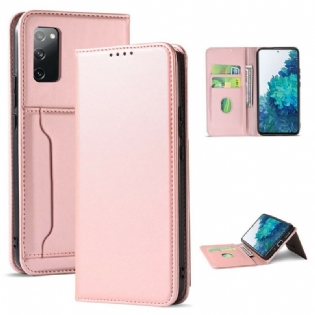 Cover Samsung Galaxy S20 FE Flip Cover Kortholder Stativ