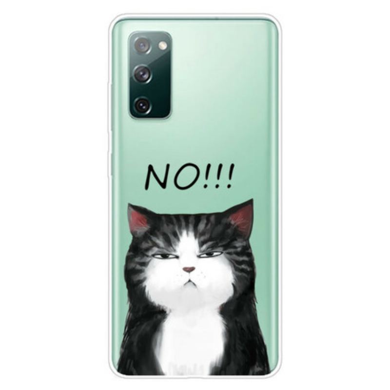 Cover Samsung Galaxy S20 FE Katten Der Siger Nej