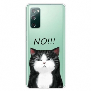 Cover Samsung Galaxy S20 FE Katten Der Siger Nej