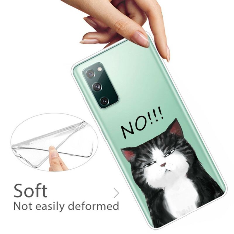 Cover Samsung Galaxy S20 FE Katten Der Siger Nej