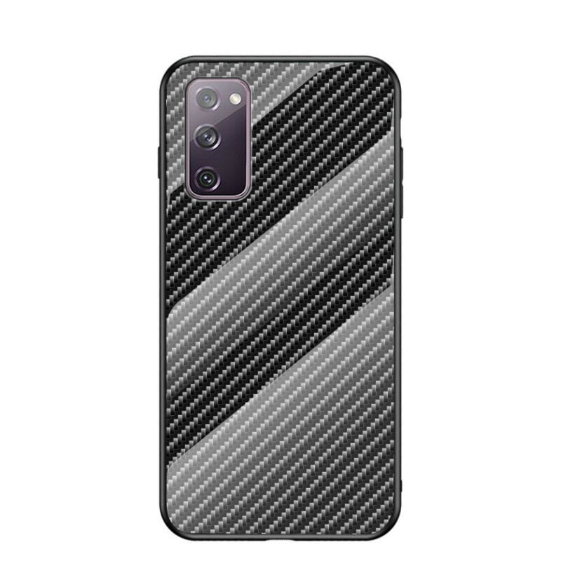 Cover Samsung Galaxy S20 FE Kulfiber Hærdet Glas