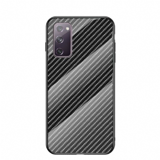 Cover Samsung Galaxy S20 FE Kulfiber Hærdet Glas