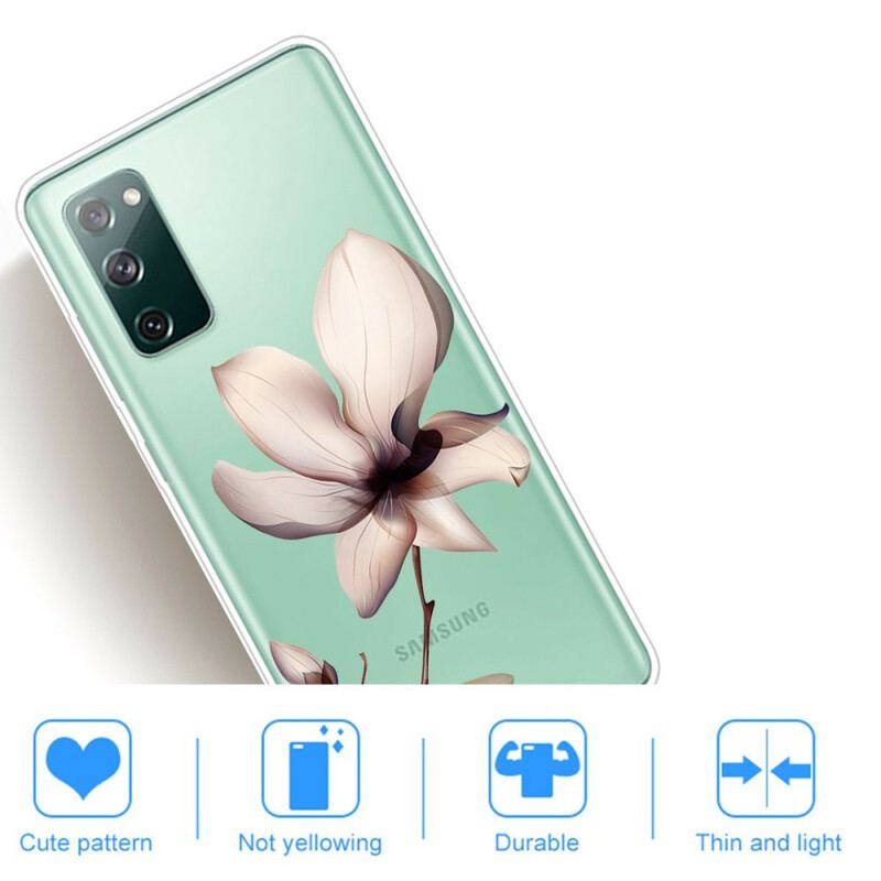 Cover Samsung Galaxy S20 FE Premium Blomster