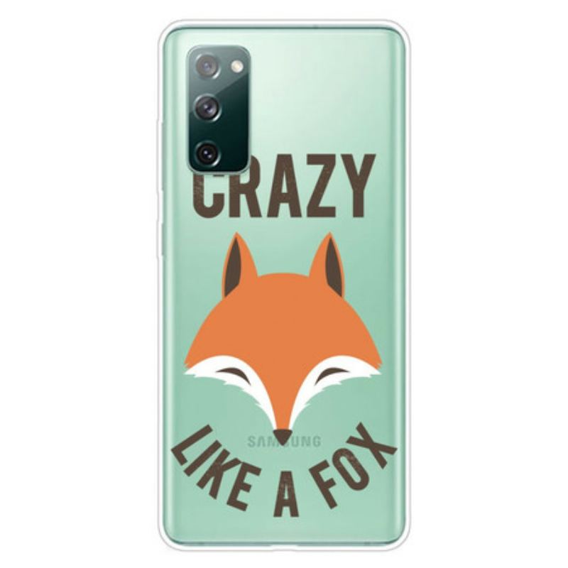 Cover Samsung Galaxy S20 FE Ræv / Crazy Like A Fox