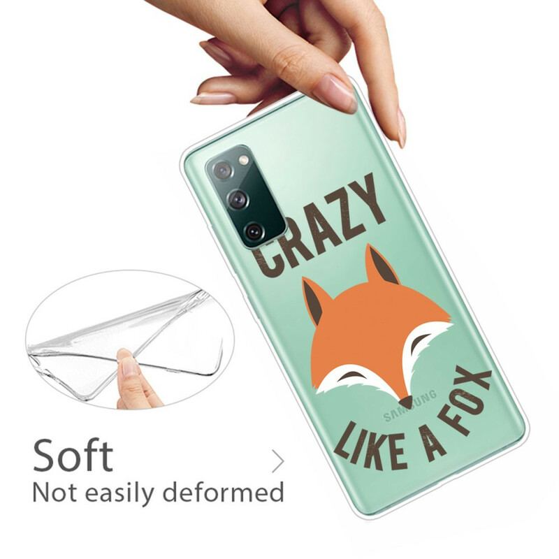 Cover Samsung Galaxy S20 FE Ræv / Crazy Like A Fox