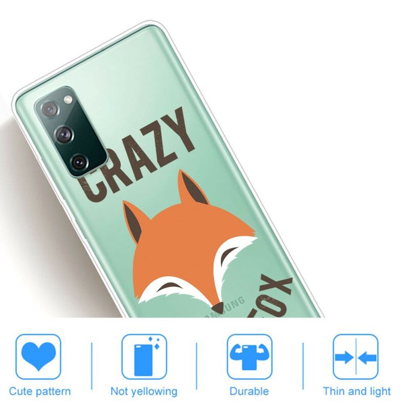 Cover Samsung Galaxy S20 FE Ræv / Crazy Like A Fox