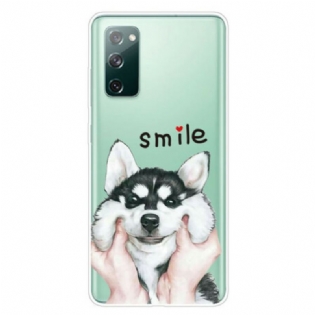 Cover Samsung Galaxy S20 FE Smile Hund