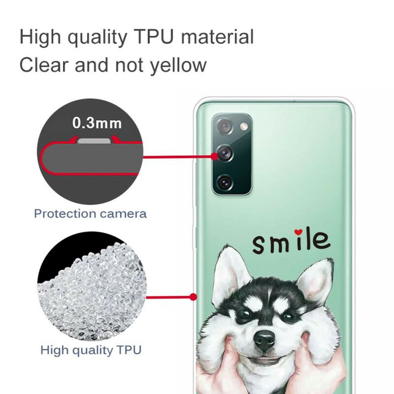 Cover Samsung Galaxy S20 FE Smile Hund